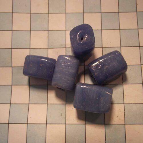 Beads 3 Beads-medium blue x5