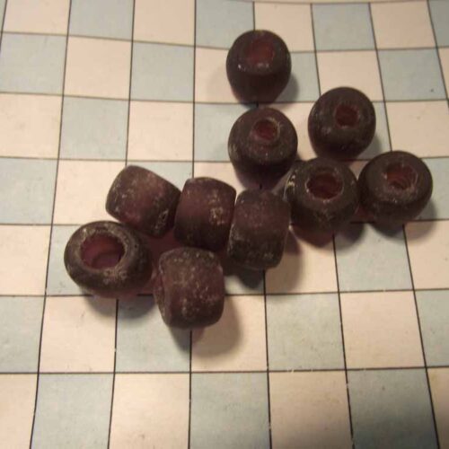 Beads 10 Beads-small purple x10