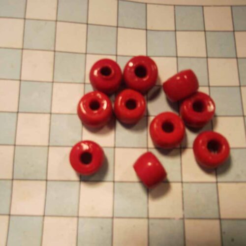 Beads 11 Beads-small red x10