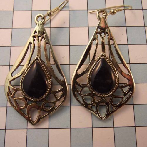 Celtic Brooches, Earrings & Pendants - Gold Plated Pewter. 19 BKE20-PG