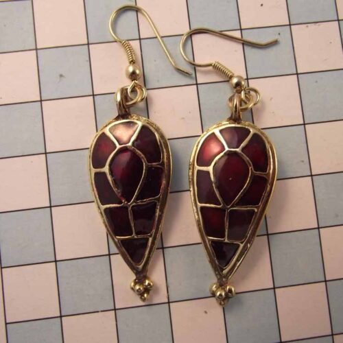 Celtic Brooches, Earrings & Pendants - Gold Plated Pewter. 23 BKE24-PG