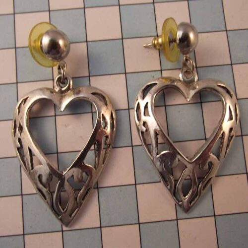 Celtic Brooches, Earrings & Pendants – Silver & Copper Plated Pewter. 57 BKE55-PS