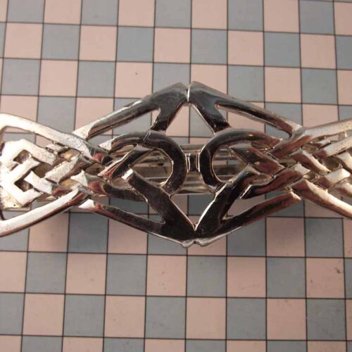 Celtic Brooches, Earrings & Pendants – Silver & Copper Plated Pewter. 75 BKH07-PS