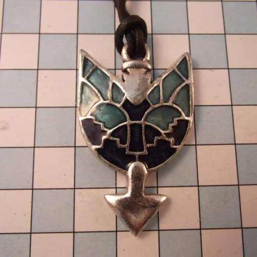 Celtic Brooches, Earrings & Pendants – Silver & Copper Plated Pewter. 77 BKN06-PS