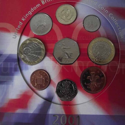 UK 2001 uncirculated SET