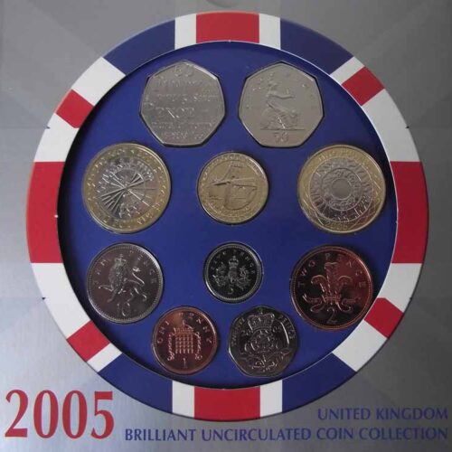 UK 2005 uncirculated SET