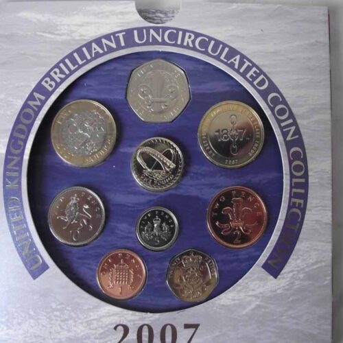 UK 2007 uncirculated SET