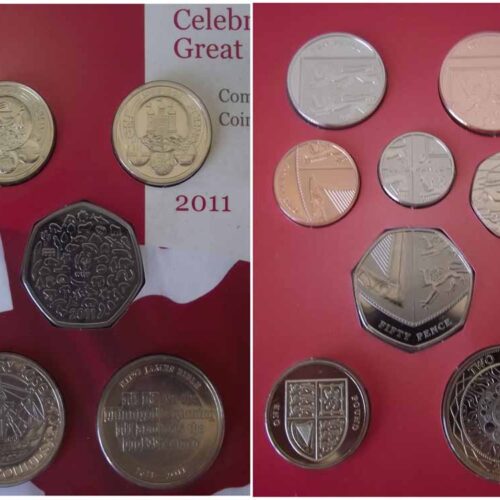 UK 2011 uncirculated SET double
