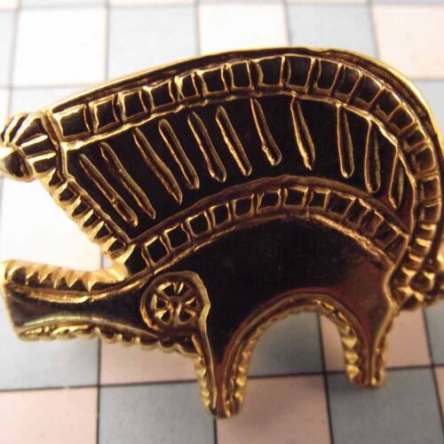 Roman Pewter - Gold Plated 13 RBBR08-PG
