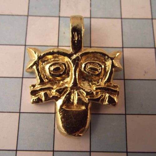 Viking Pendants - Pewter - Gold Plated 1 VA01-PG