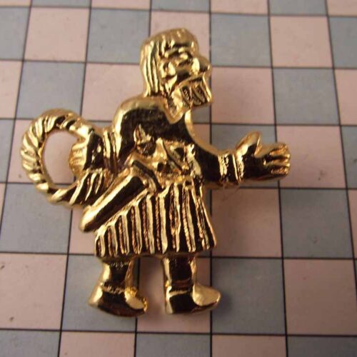 Viking Pendants - Pewter - Gold Plated 10 VA23-PG