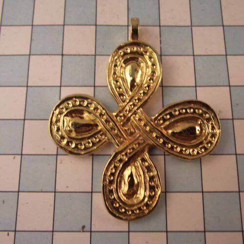 Viking Pendants - Pewter - Gold Plated 15 VA37-PG