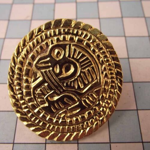 Viking Pendants - Pewter - Gold Plated 27 VA69-PG