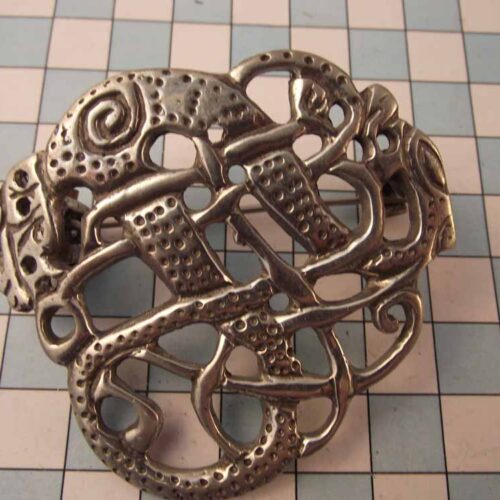 Viking Brooches - Pewter 1 VBR02-Pw