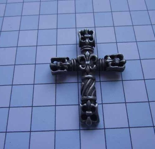 Stirling Silver 2 Cross8-SS
